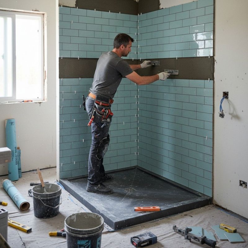 Shower Tiling Service detail