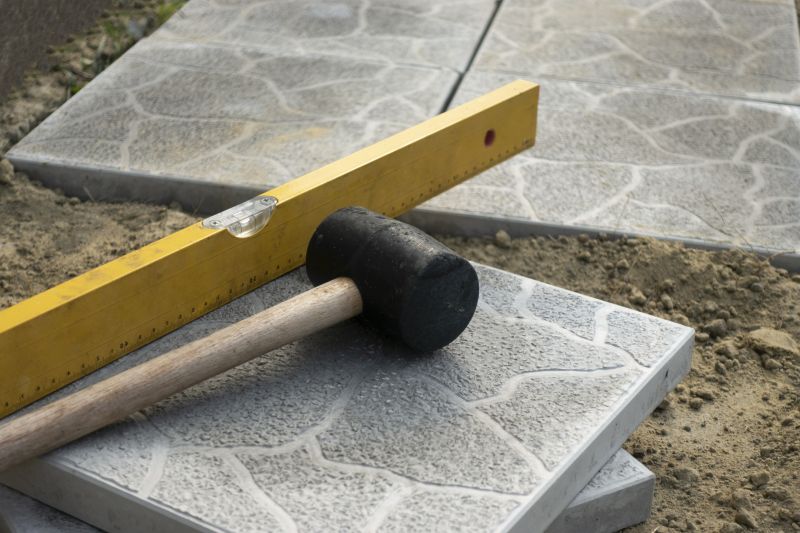 Stone Floor Installation detail