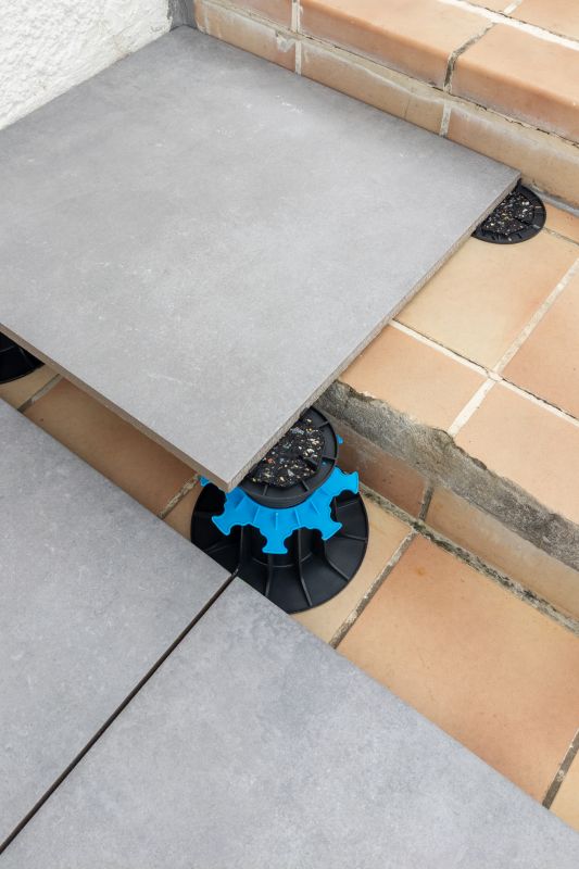Terrace Tile Installation detail