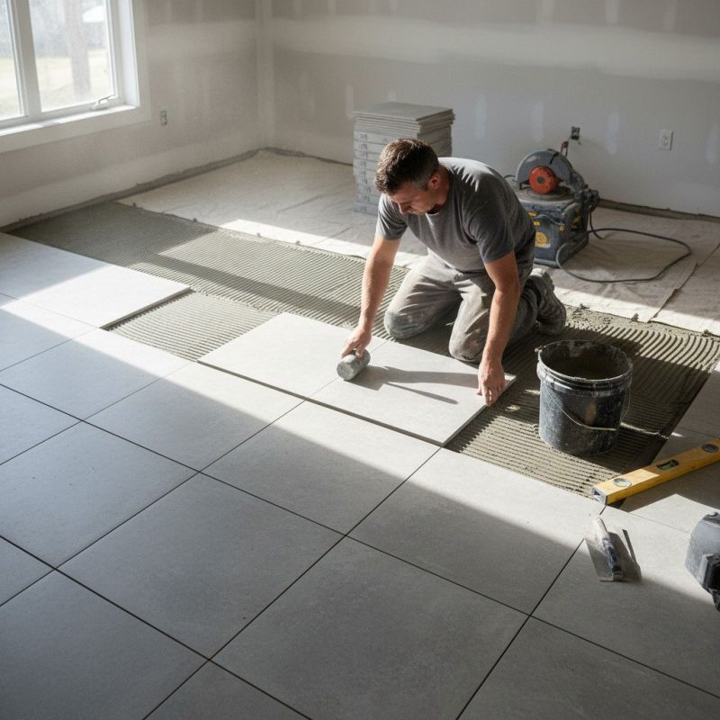 Porcelain Tile Installation